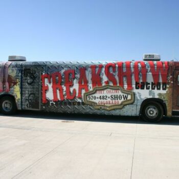 Freak Show Tattoo printed RV