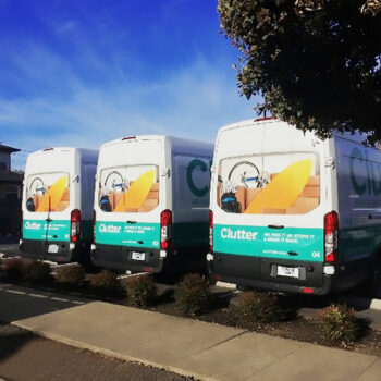 Clutter fleet wrap