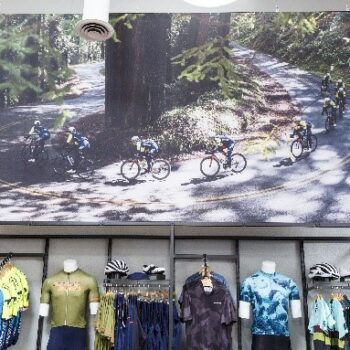 Bicycle shop POP display