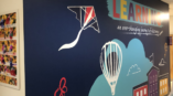 School wall mural