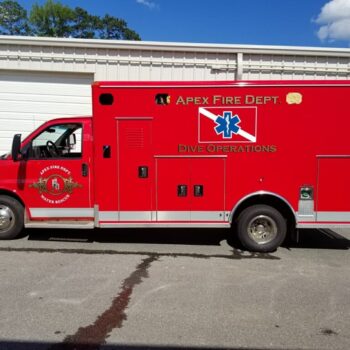 Columbus Fire Dept. fleet wrap