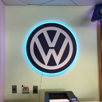 Volkswagen light up wall hanging