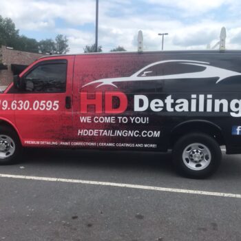 HD Detailing fleet wrap 