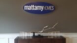 Mattamy Homes wall hanging