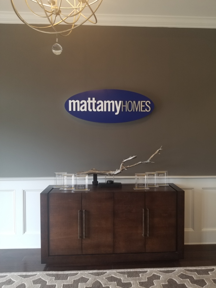 Mattamy Homes wall hanging