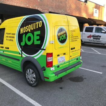 Mosquito Joe fleet wrap