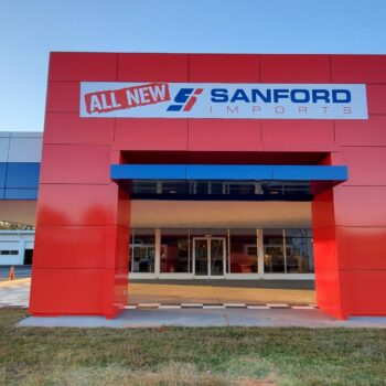 Sanford Imports_Building Wrap