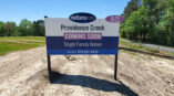 Residential development promotional signage and banners by Columbus sign company