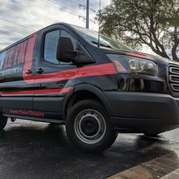 Vehicle wrap for fleet or commercial vehicles