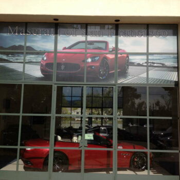 Advertising agency custom signage and graphics