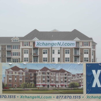 Apartment complex custom signage and banners