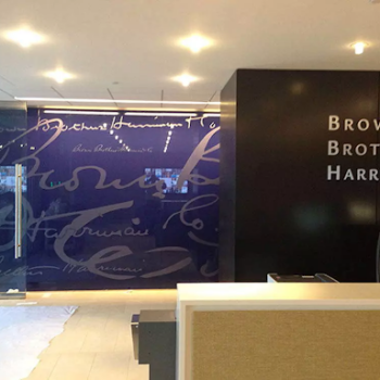 Professional services business signage and banners