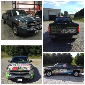 Xtreme Painting truck wrap