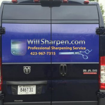 WillSharpen.com vehicle decal