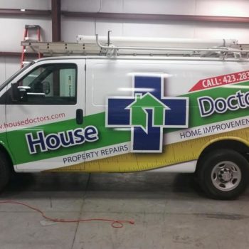 House Doctors vehicle decals