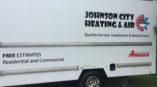 Johnson City Heating & Air vehicle decals