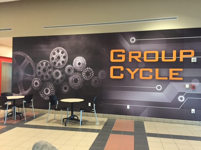 Group Cycle wall mural