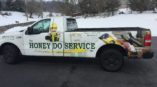 The Honey Do Service pick-up truck vehicle wrap