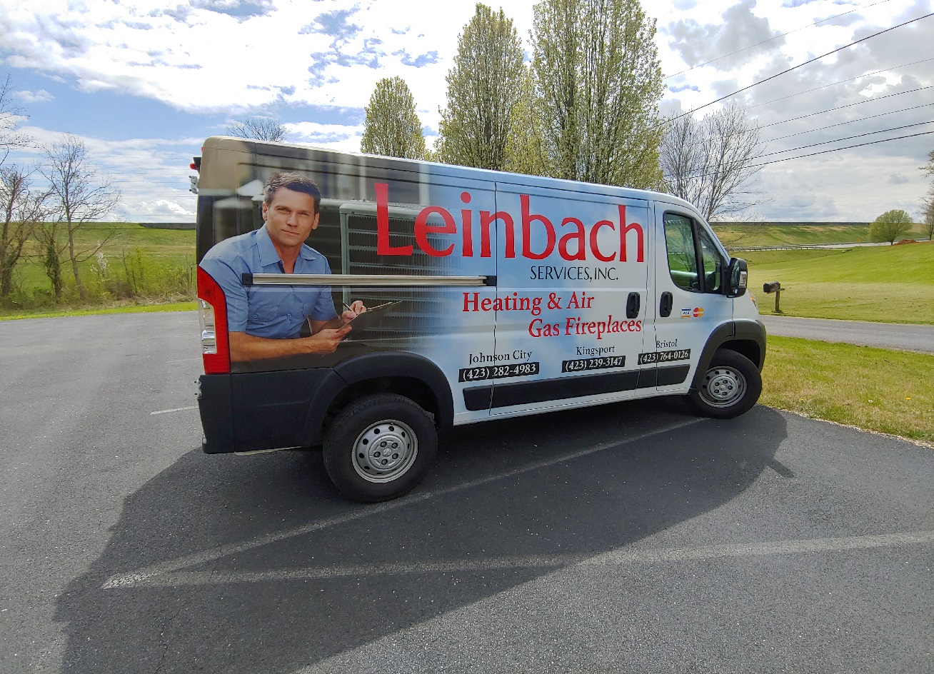 Leinbach Services van wrap