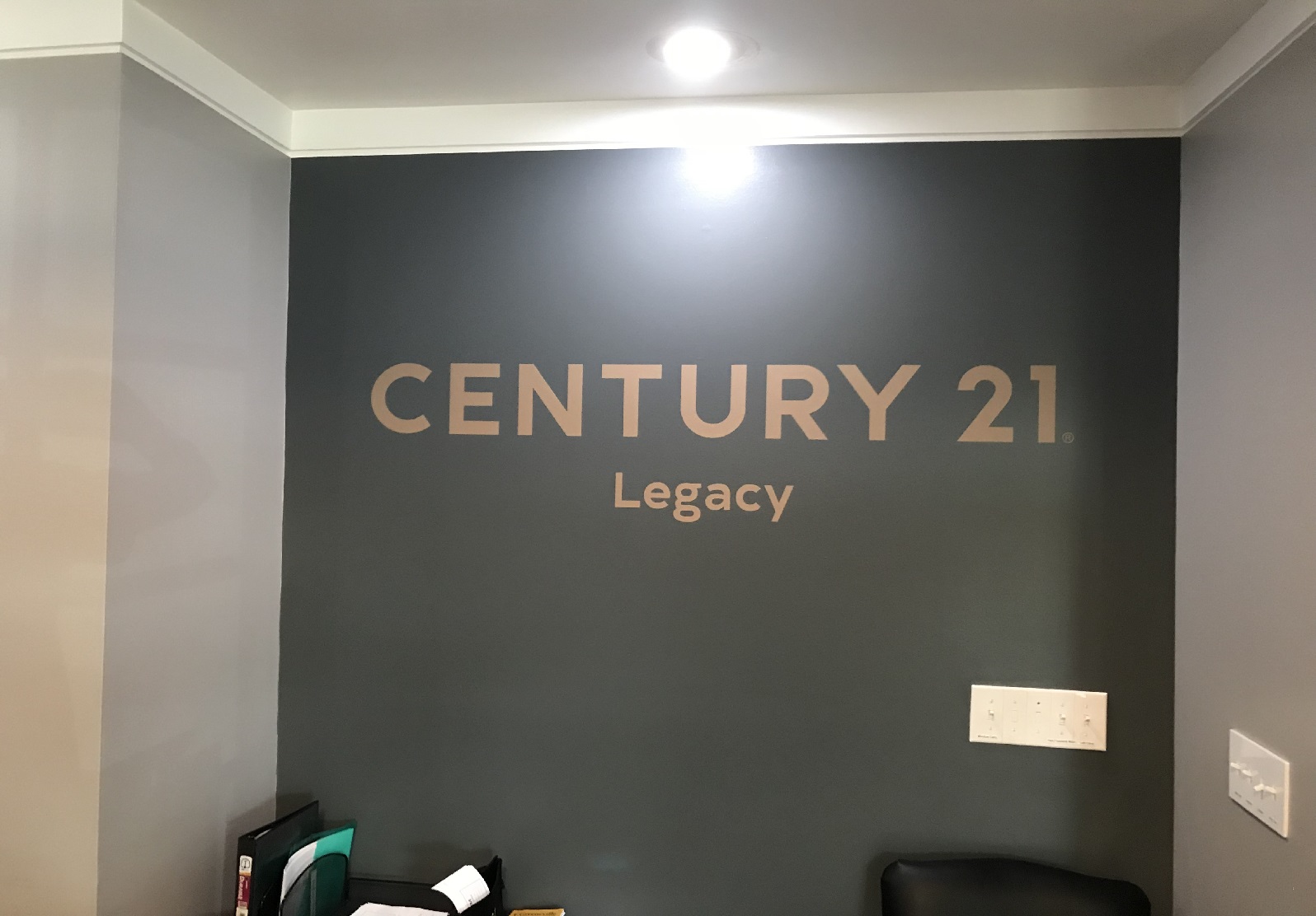 Century 21 Legacy wall graphic