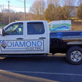 Diamond Electric truck wrap