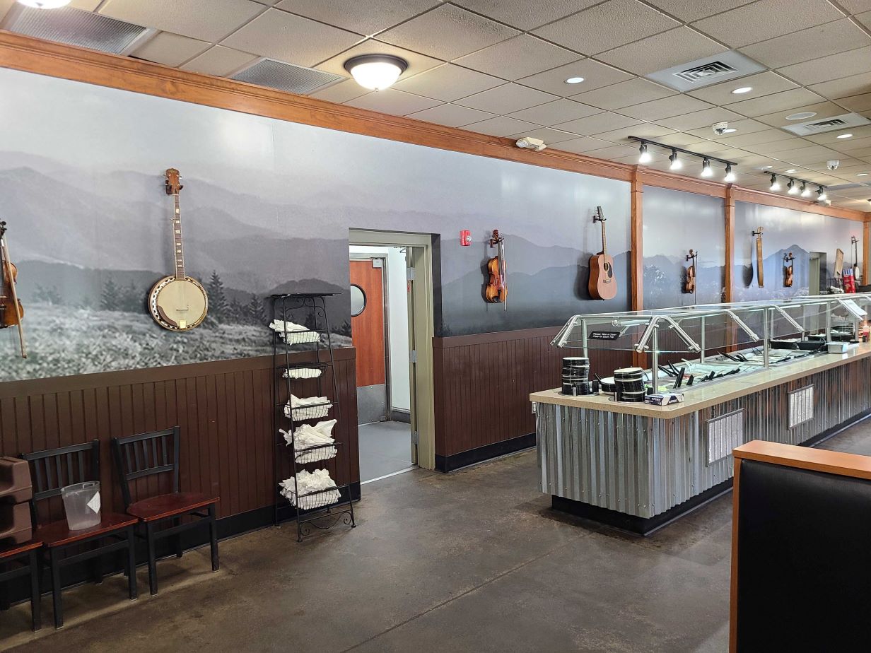 Fiddlers Restaurant Mural