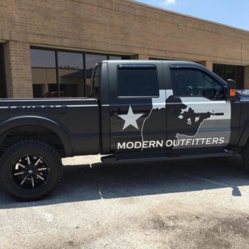 Modern Outfitters truck decal