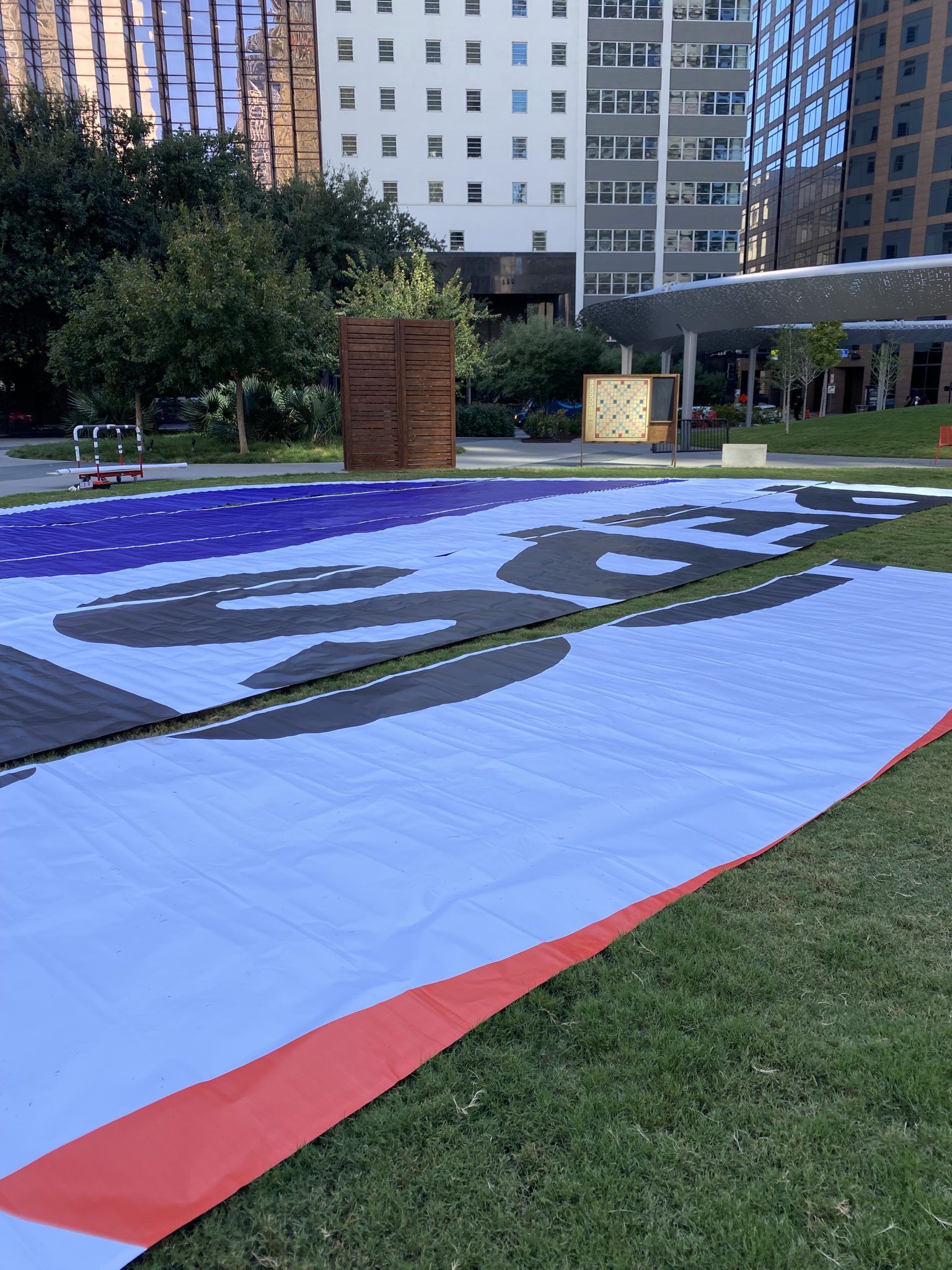 Large Banner for event in Dallas