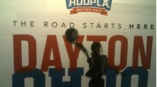Banner for The Big Hoopla in Dayton, Ohio 