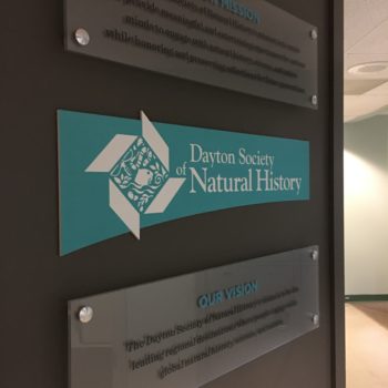 Dayton Society of Natural History Signage