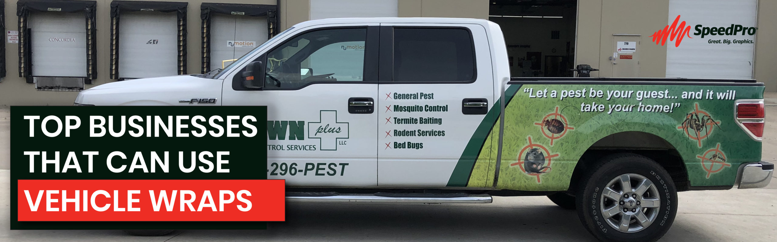 Pest Control Vehicle Wraps