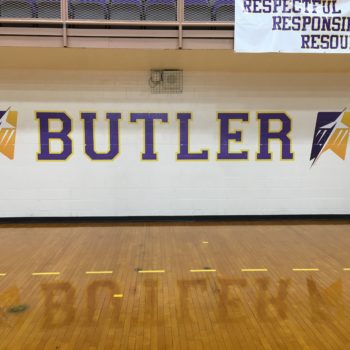 Butler Gymnasium Wall Mural