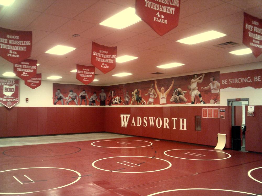 Gymnasium Wall Murals