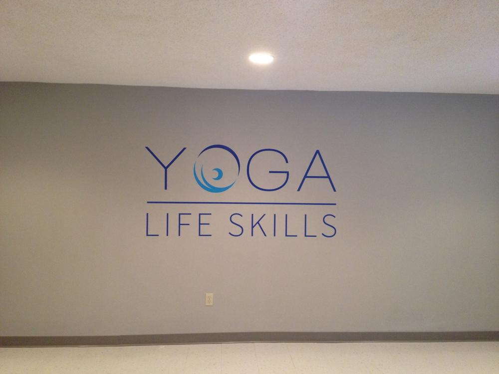 Yoga Life Skills Wall Logo