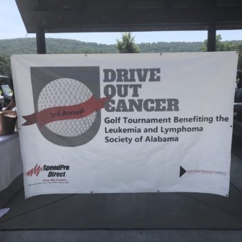 Golf tournament banner
