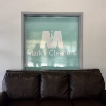 Mark's cleaners indoor framed picture