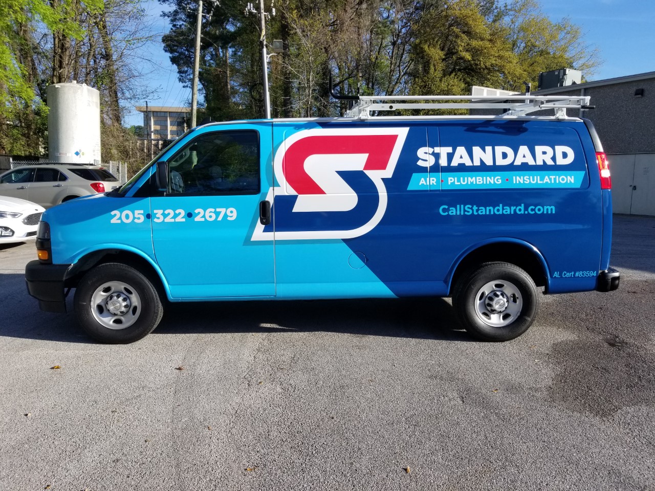 standard blue fleet wrap