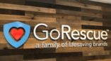Go Rescue indoor wall sign