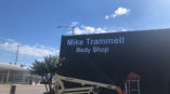 Mike Trammel Body Shop Wall Mural