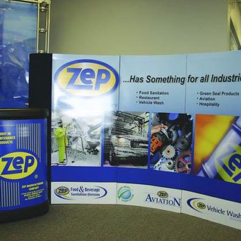 ZEP trade show display