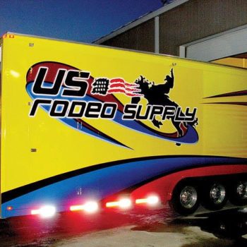 US Rodeo Supply vehicle wrap