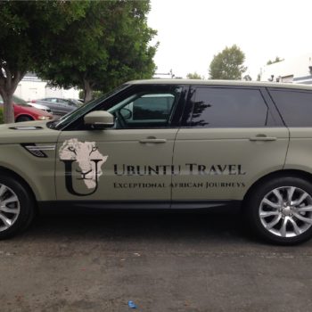 Ubuntu Travel vehicle decal