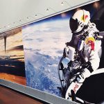 Wall Murals SpeedPro Orange County Redbull Astronaut