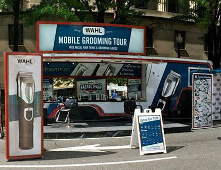 outdoor grooming booth banners