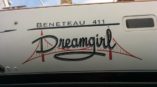 Dreamgirl boat decal