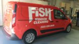 Fish Window Cleaning van wrap