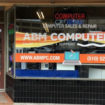 ABM Computers window graphics