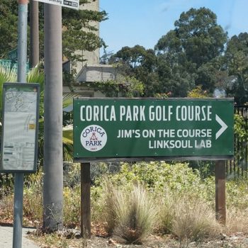 Corica Park Golf Course sign