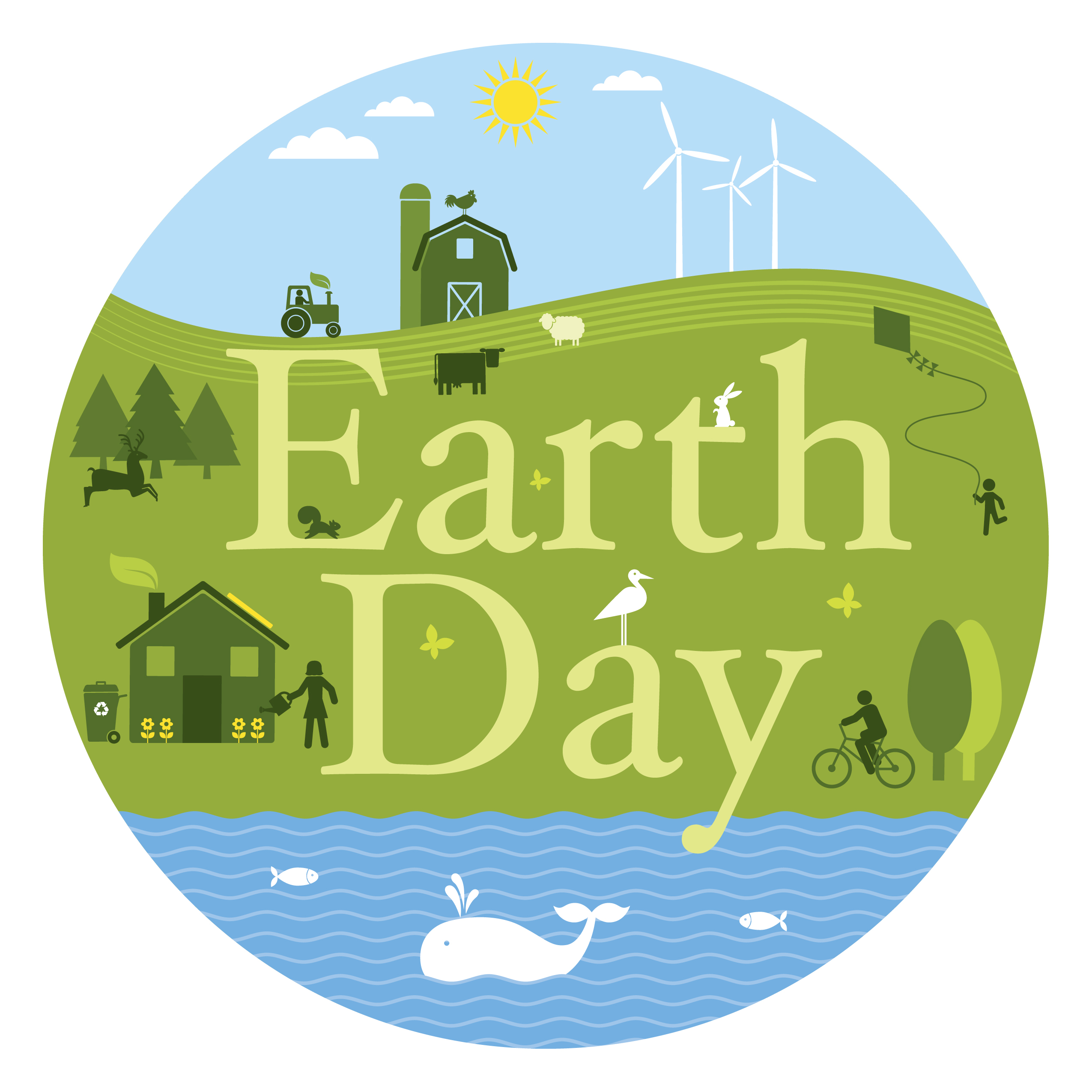 earth day decal