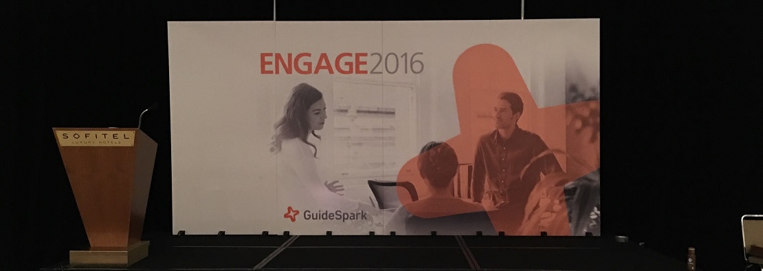 Engage 2016 stage signage